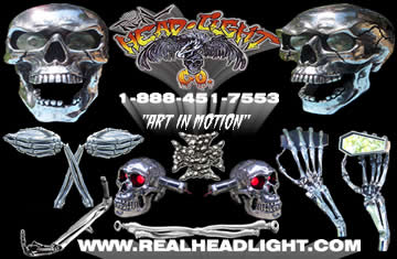 Real Headlight Business Card Front