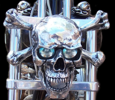 X-SK-9955 XBONES SKULL HEADLIGHT