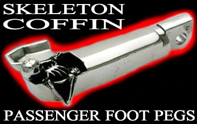 Skeleton Coffin Passenger Pegs $259.00