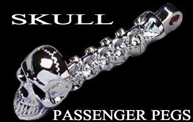 Skull Passenger Pegs $259.00